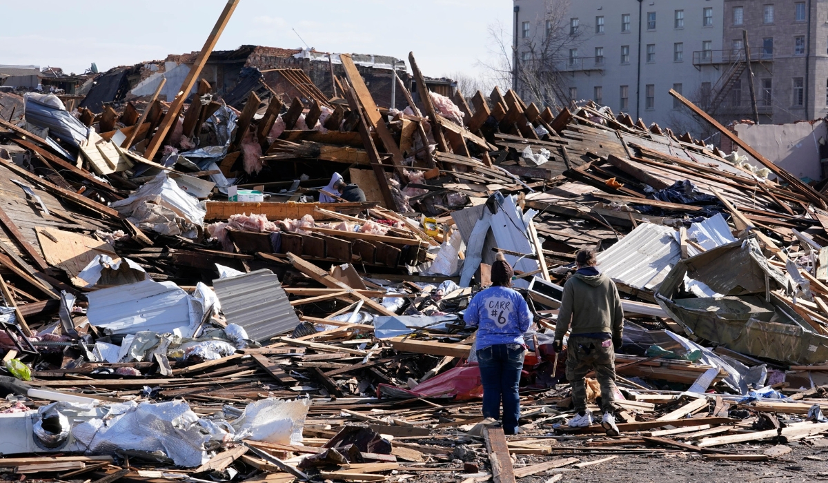 A series of storms that have been hitting the US state of California